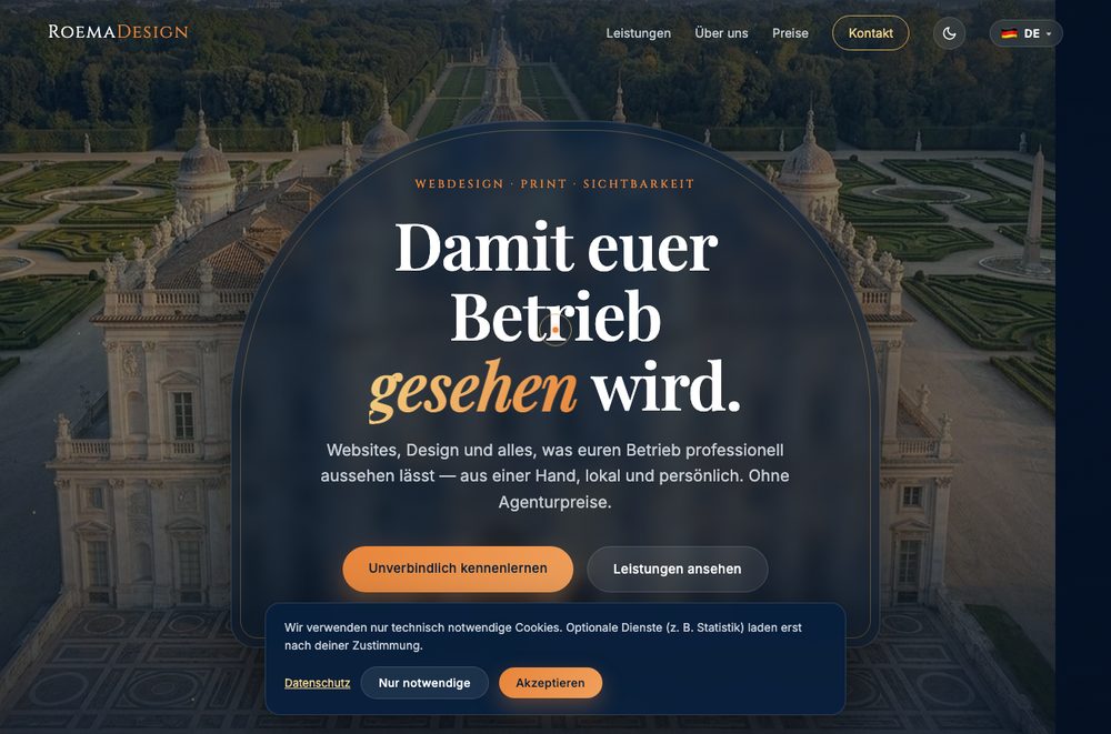 Website Roema Design